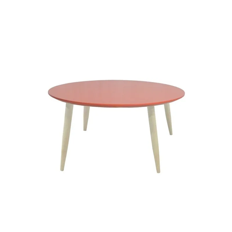 Czerwony stolik 13Casa Pastel, Ø 58 cm Bonami Darmowy zwrot