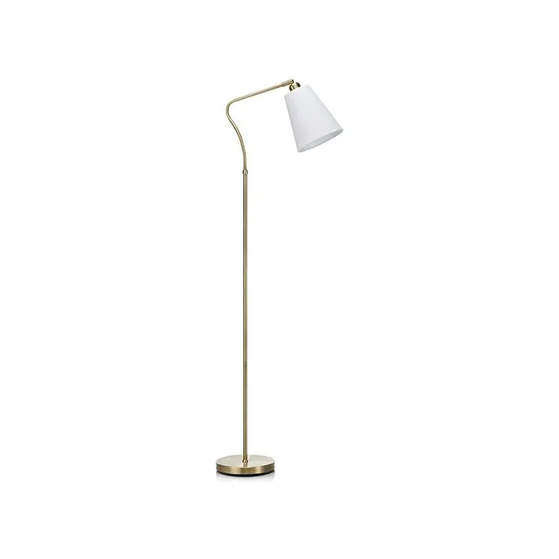 Biało-złota lampa stojąca Markslöjd Tindra Bonami Obniżka ceny