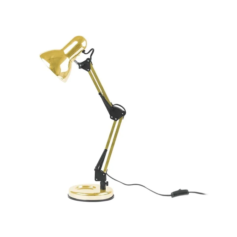 Obniżka ceny Lampa stołowa w kolorze złota Leitmotiv Hobby Bonami