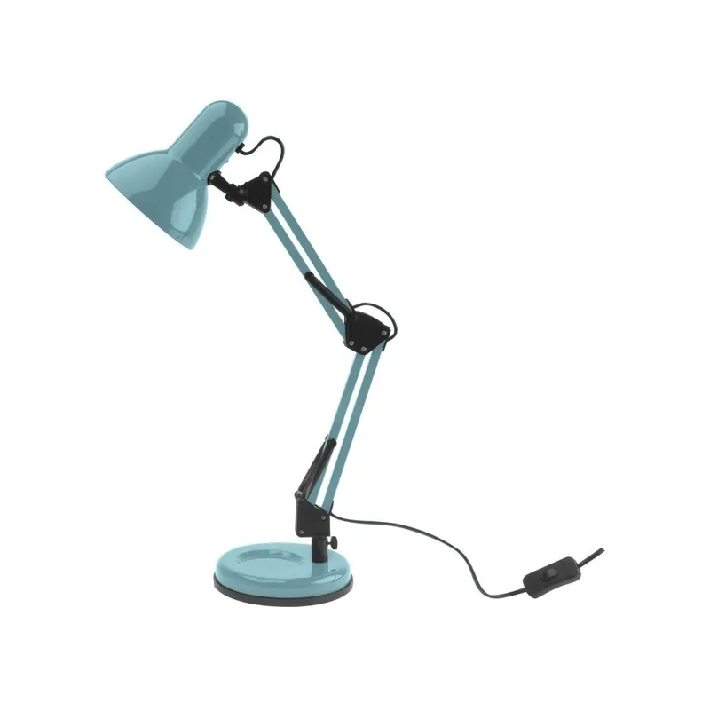 Niebieska lampa stołowa Present Time ETH Hobby Bonami Najlepsza cena