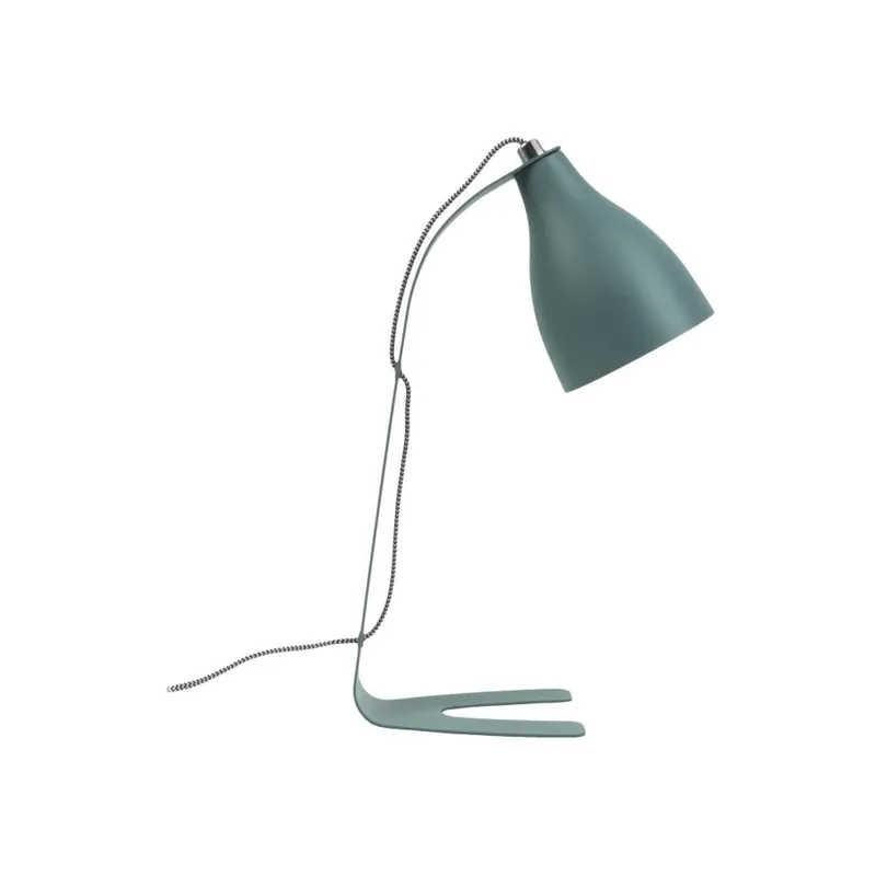 Oferta Niebieska lampa stołowa Present Time ETH Barefoot Bonami