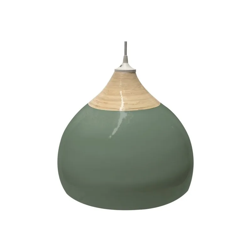 Wybór klientów Zielona lampa wisząca Leitmotiv, średnica 33 cm Bonami
