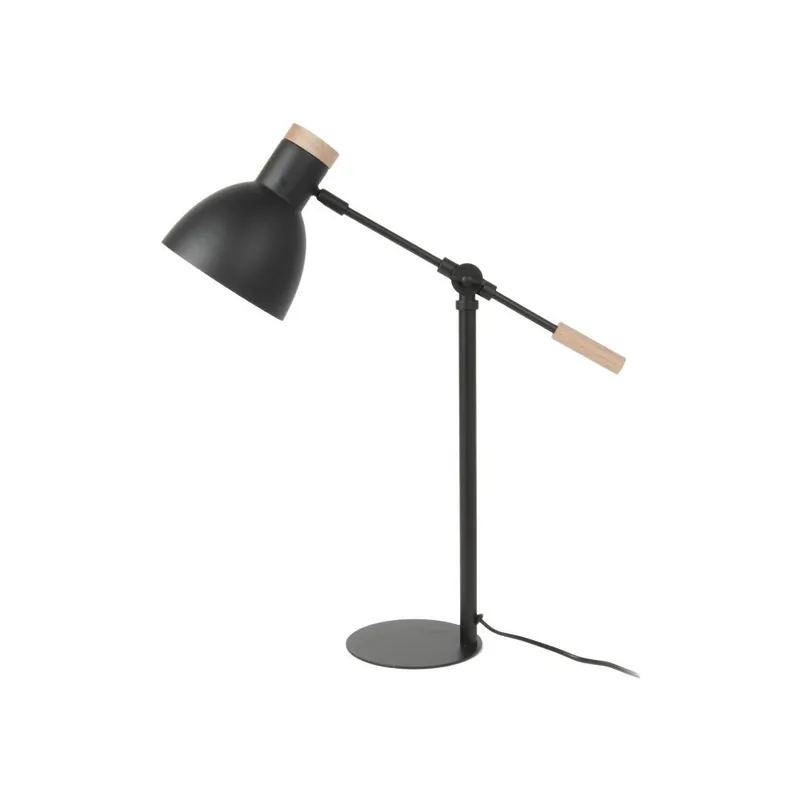 Nowy Czarna lampa stołowa Leitmotiv Stark Bonami