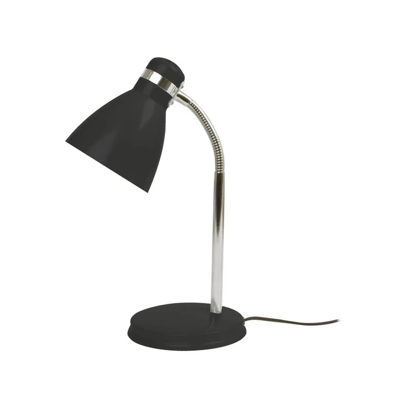 Czarna lampa stołowa Leitmotiv Study Bonami Szybka wysyłka