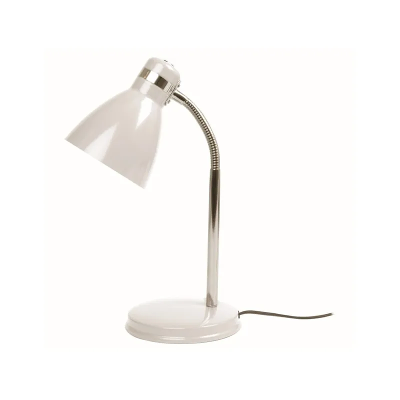 Biała lampa stołowa Leitmotiv Study Bonami Zamów teraz