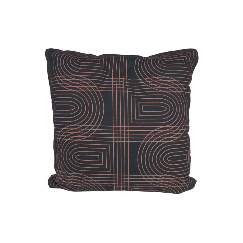 Czarna poduszka PT LIVING Retro, 45x45 cm Bonami Tylko dziś