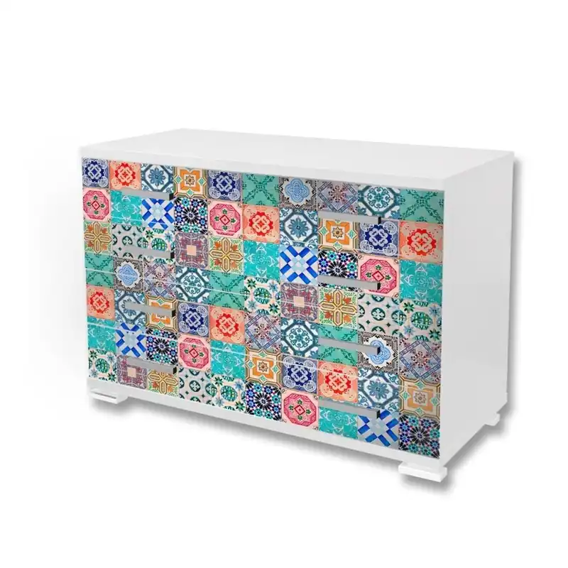 Tapeta samoprzylepna na meble Dimex Marokańskie kafelki, 125x85 cm Bonami Oferta limitowana