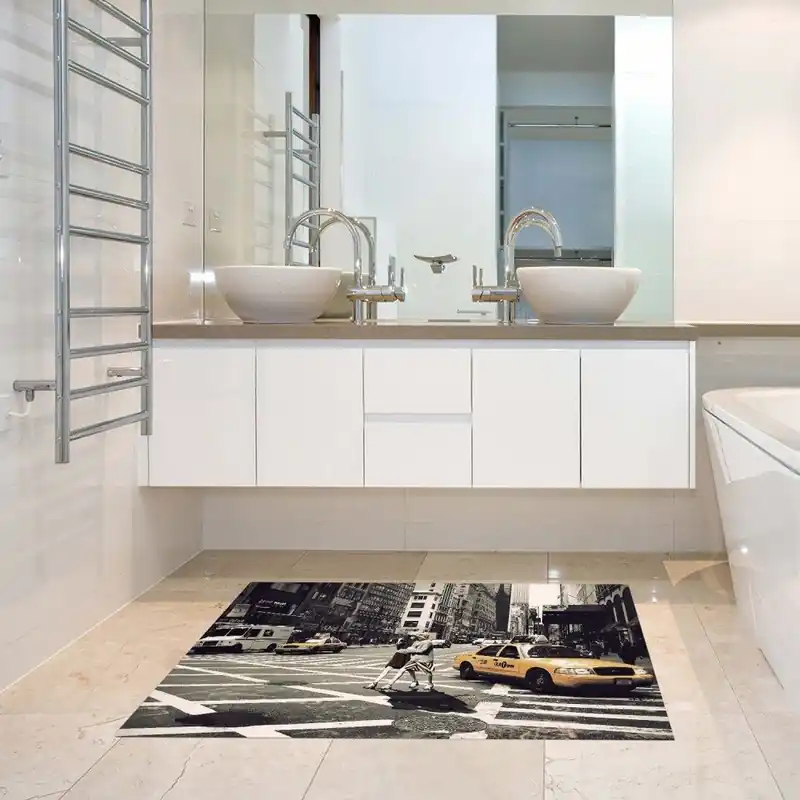 Cena promocyjna Dywanik łazienkowy Ynot home Avenue, 52x90 cm Bonami