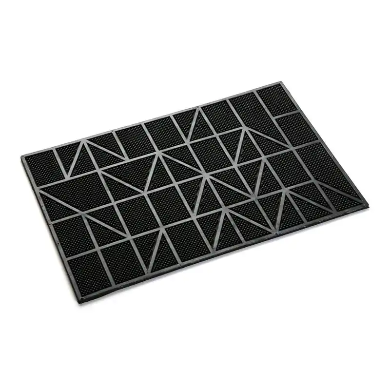 Bestseller Czarna wycieraczka Versa Rubber Black Bonami