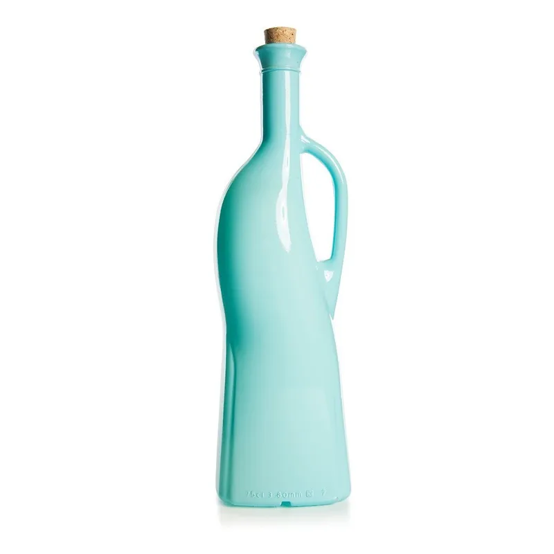 Niebieska butelka na olej Mezzo Cork, 750 ml Bonami Ostatnie sztuki