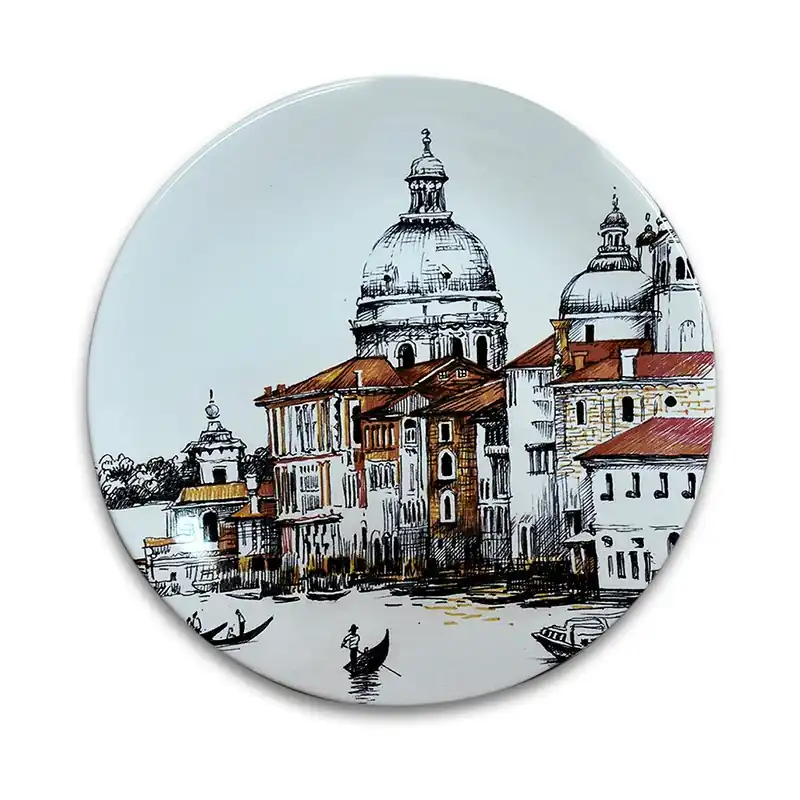 Sprawdź teraz Talerz ceramiczny Keramika City, ⌀ 25 cm Bonami