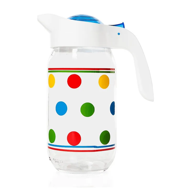 Dzbanek na wodę w groszki Herevin Pattern, 1 l Bonami Dodaj do koszyka