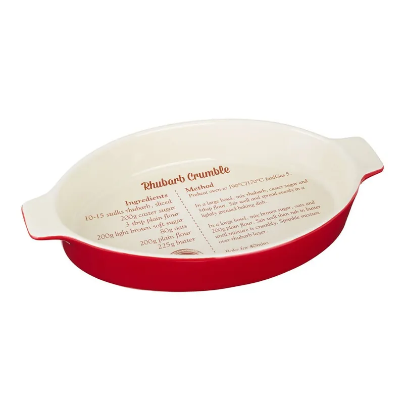 Bestseller Forma do pieczenia z przepisem na ciasto z rabarbarem Premier Housewares From Scratch Bonami