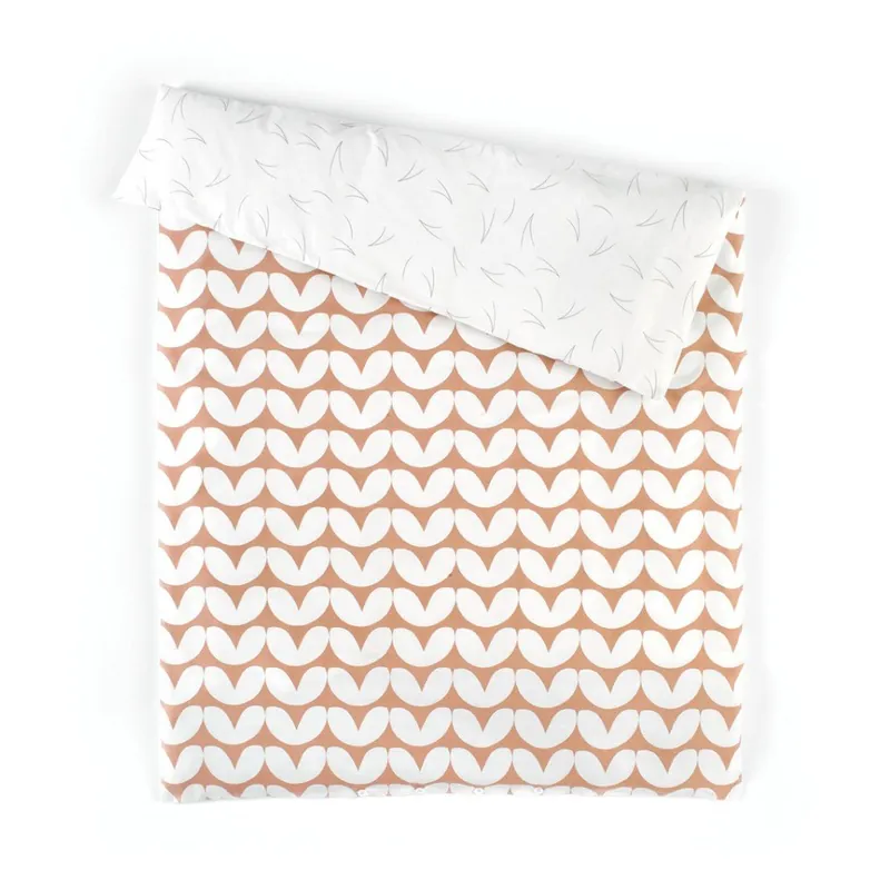 Dwustronna poszewka na poduszkę Roomblush Baby Hearts, 100x140 cm Bonami Super okazja