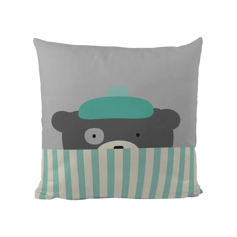 Popularny Poduszka Mr. Little Fox Curious Bear, 50x50 cm Bonami