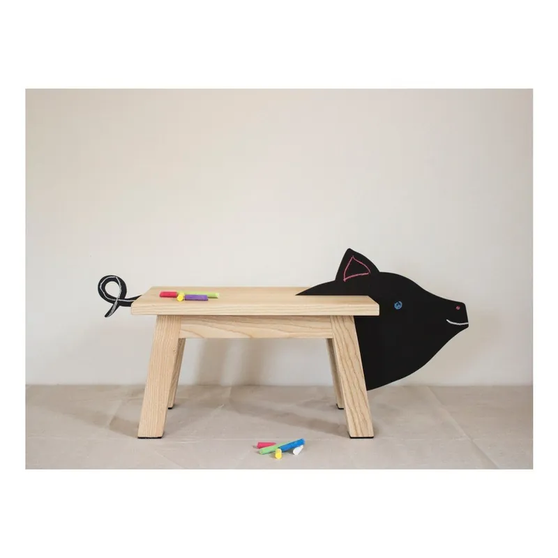 Oferta Stolik z naturalnego drewna Matela Original Furniture Prosiaczek Bonami