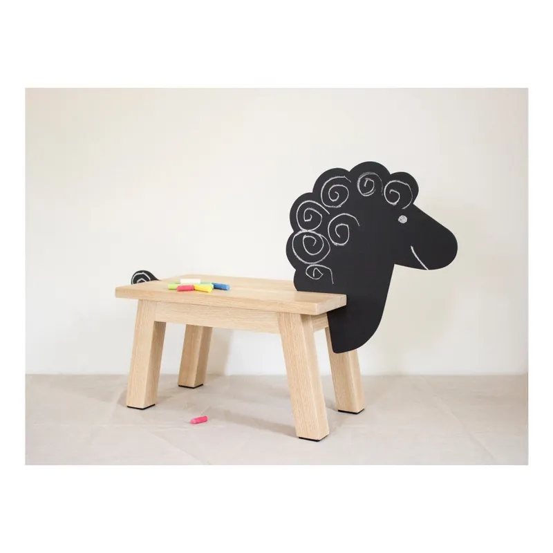 Stolik z naturalnego drewna Matela Original Furniture Owieczka Bonami Łatwy zwrot