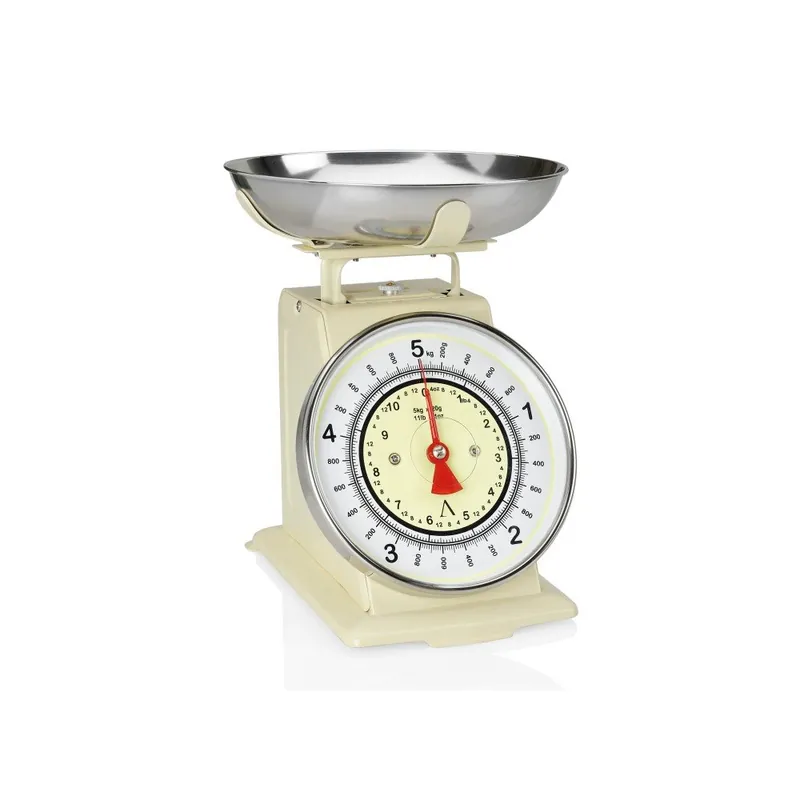 Beżowa waga kuchenna Andrea House Scale, 5 kg Bonami Super okazja