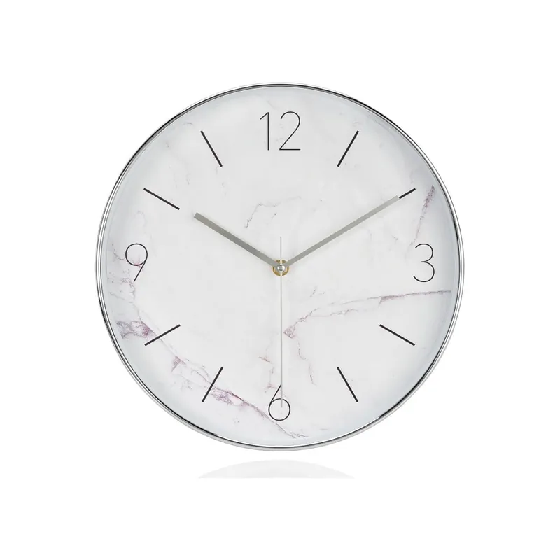 Biały marmurowy zegar Andrea House Marble, 30 cm Bonami Zamów teraz