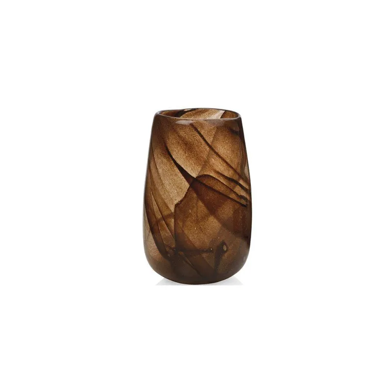 Brązowy świecznik Andrea House Leaf, 16,6x26 cm Bonami Nowość