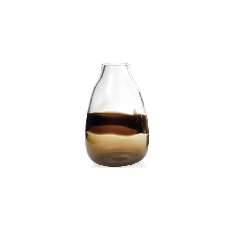 Brązowy wazon Andrea House Twist, 18x29 cm Bonami Hit cenowy