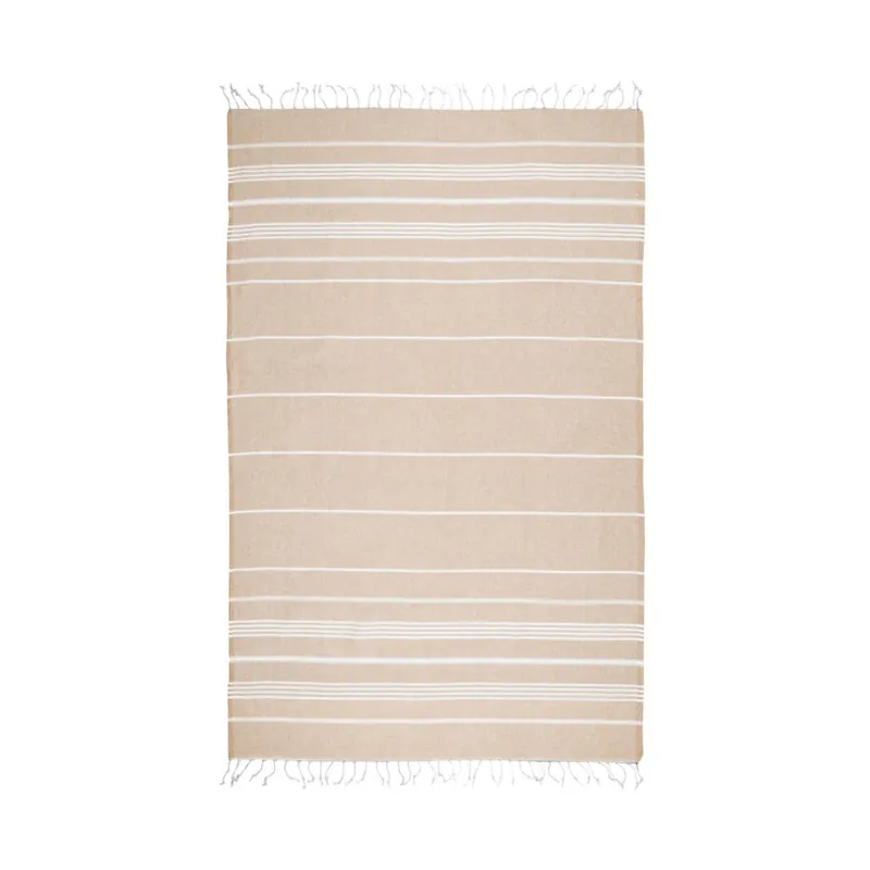 Beżowy ręcznik hammam Kate Louise Classic, 180x100 cm Bonami Najlepsza cena