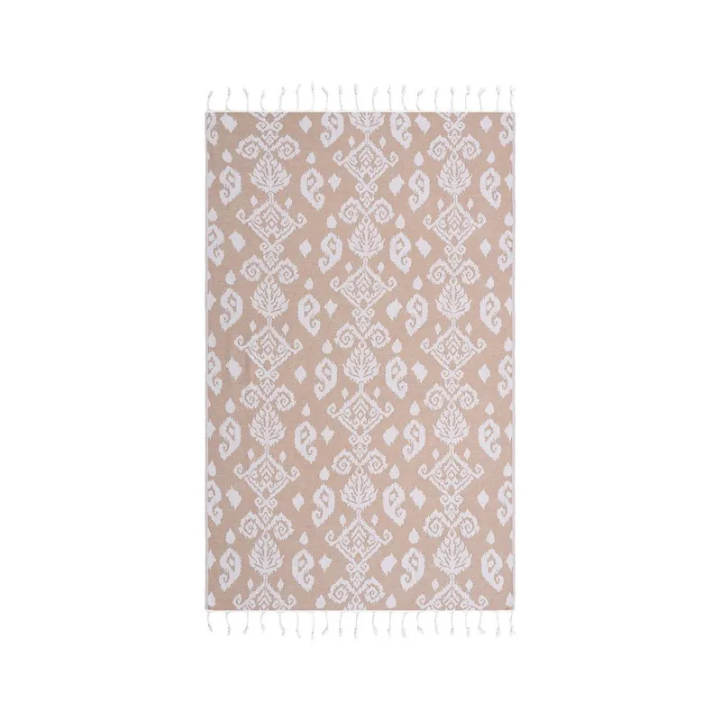 Beżowy ręcznik hammam Begonville Tessa, 180x95 cm Bonami Cena promocyjna