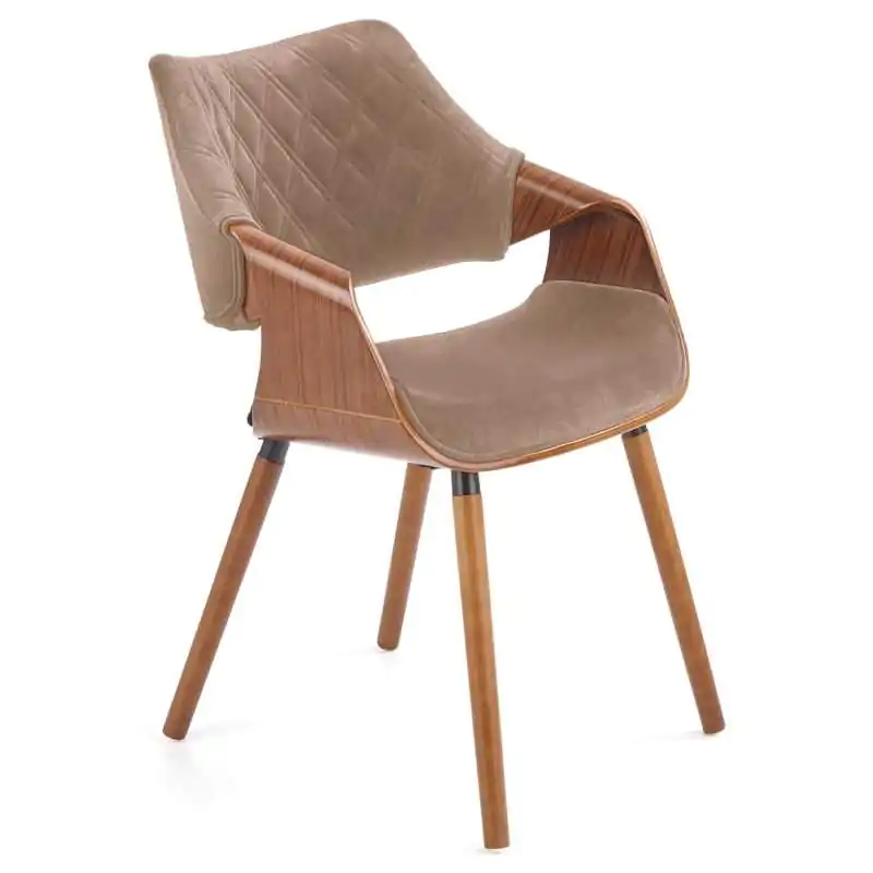 Oferta limitowana Krzesło K396 beż + orzechowy