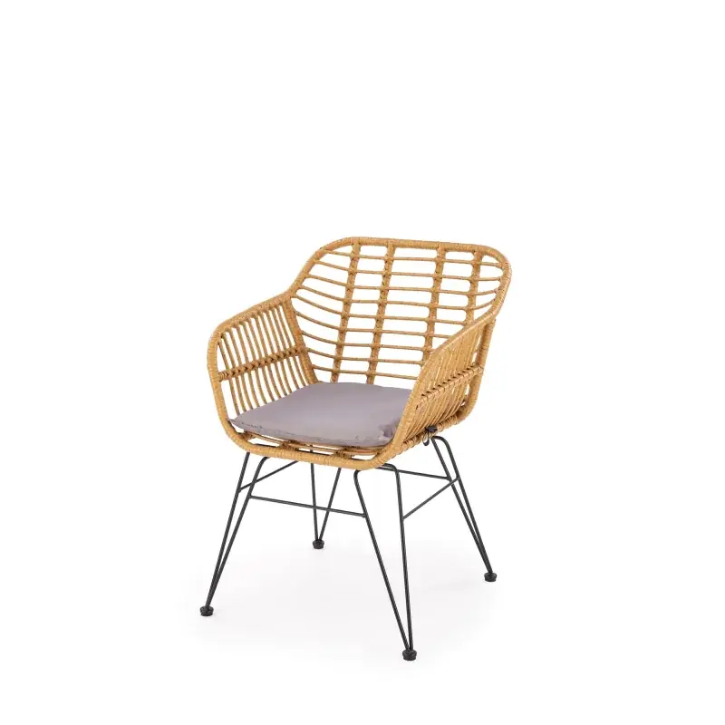 Rabat Krzesło K-541 naturalny + popiel