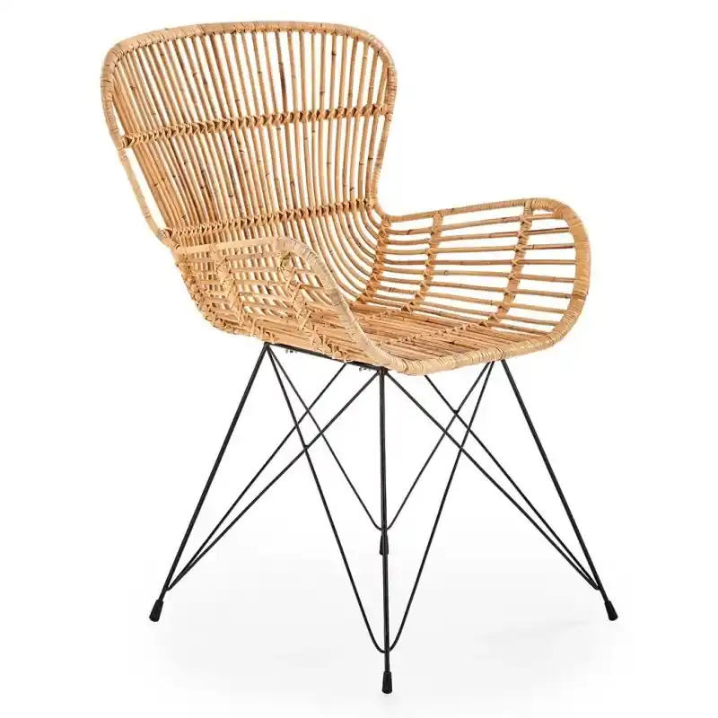 Bezpieczne zakupy Krzesło K-335 rattan naturalny