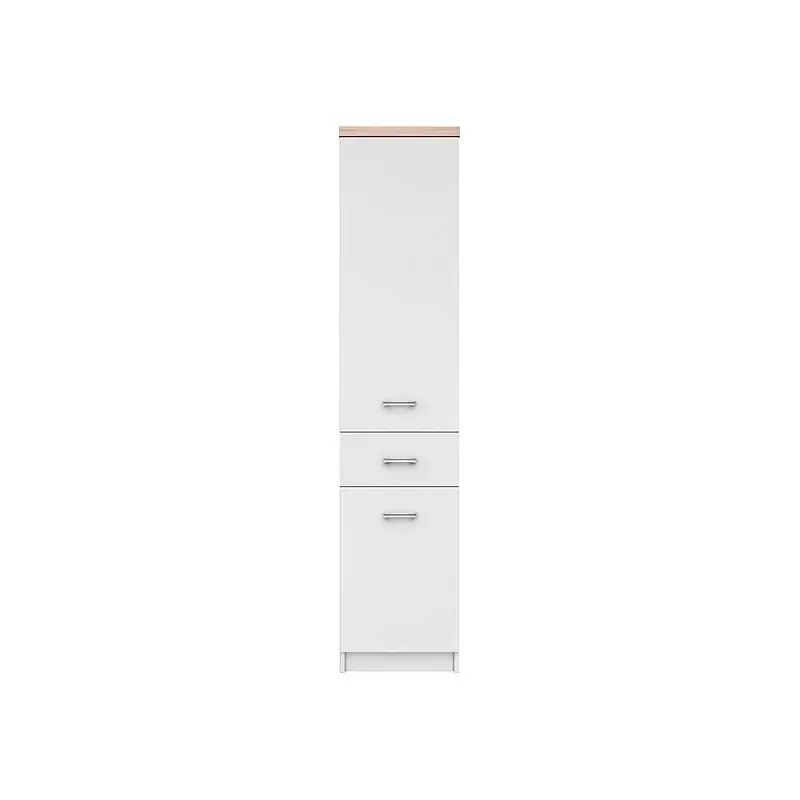 Bestseller Regał 2D1S TOP MIX Biały + Dąb Sonoma