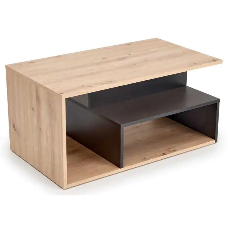 Sprawdź teraz Ława IVA dąb artisan + czarny