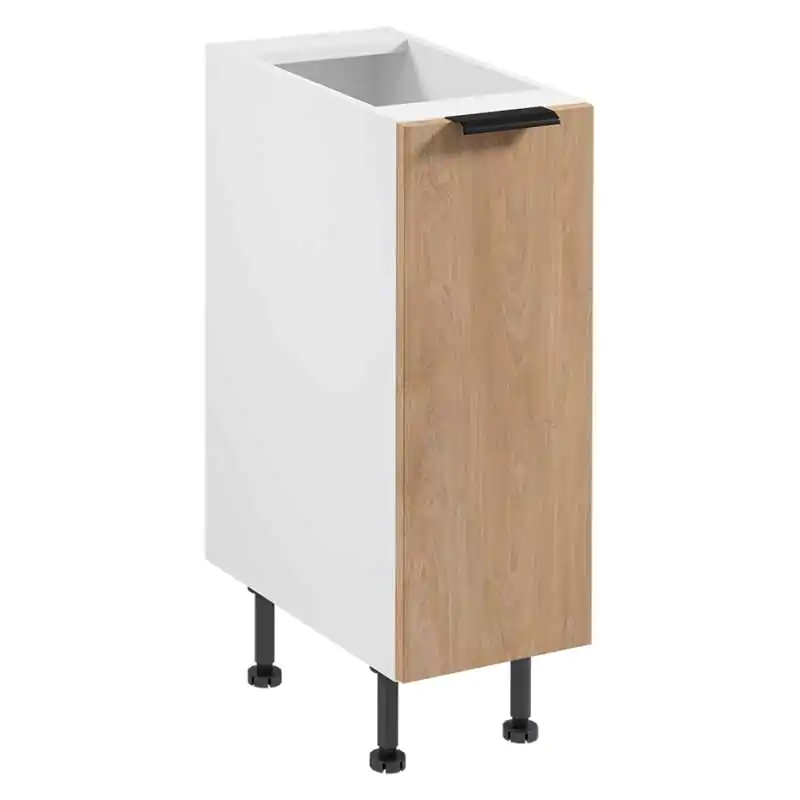 Wyjątkowa oferta Szafka dolna SORENTO D30 P/L Biały + Puccini