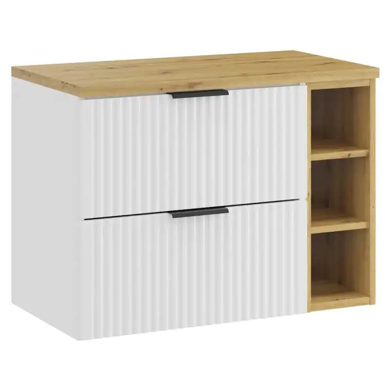 Okazja Zestaw meblowy 80cm z blatem ADEL WHITE