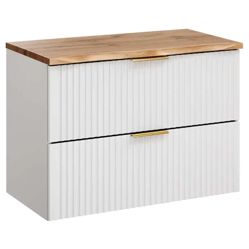 Oferta Szafka 80cm z blatem ADEL WHITE