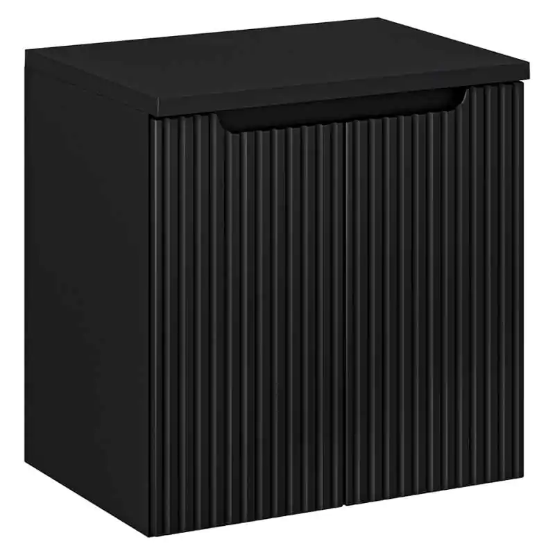 Zestaw meblowy 60cm z blatem NOVA BLACK Szybka wysyłka