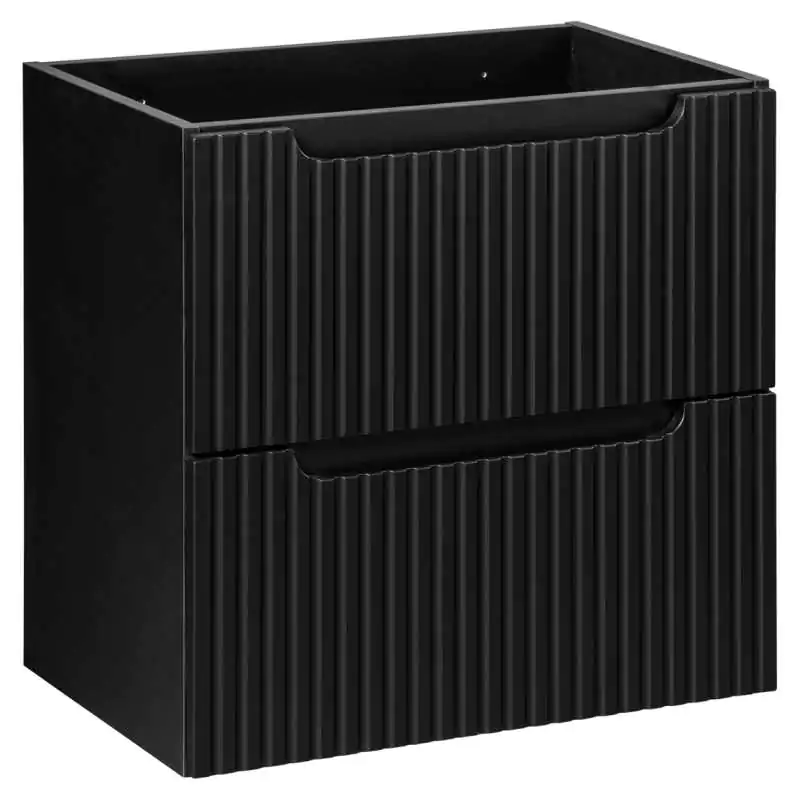Szafka pod umywalkę 60cm 2 szuflady NOVA BLACK Niska cena