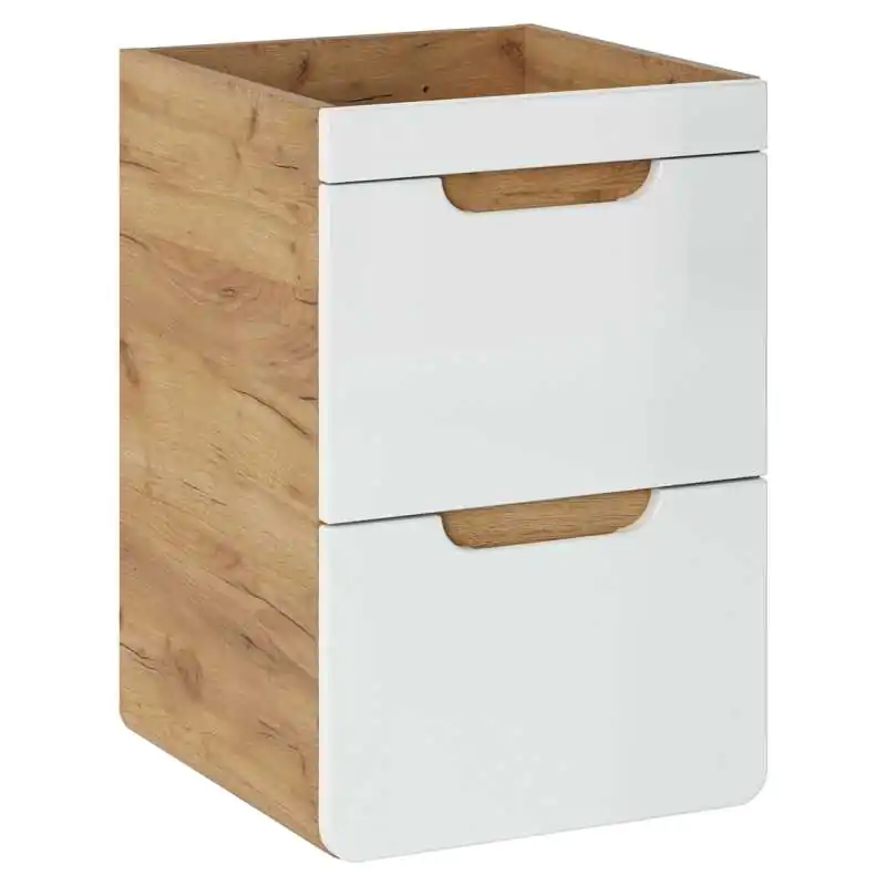 Szafka pod umywalkę 40cm 2 szuflady ARUBA WHITE Zamów teraz