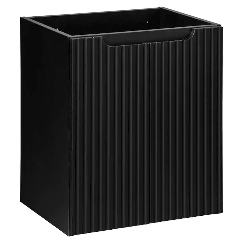 Szafka pod umywalkę 50cm 2 drzwi NOVA BLACK Nowość