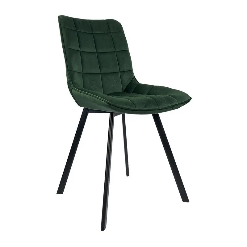 Bestseller Krzesło tapicerowane Lila Loft zielone