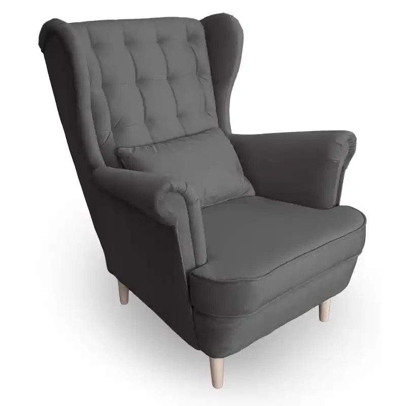 Fotel Uszak Oslo Ciemnoszary Bestseller